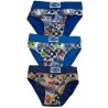 Slip bimbo cotone elasticizzato Gasolino U3861/F - 6 slip taglia 8