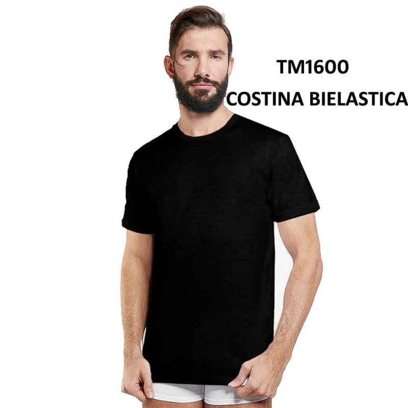 NOTTINGHAM 3 T-SHIRT UOMO COTONE ELASTICIZZATO TM1600/N