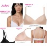 Reggiseno donna microfibra Jadea Abbraccio