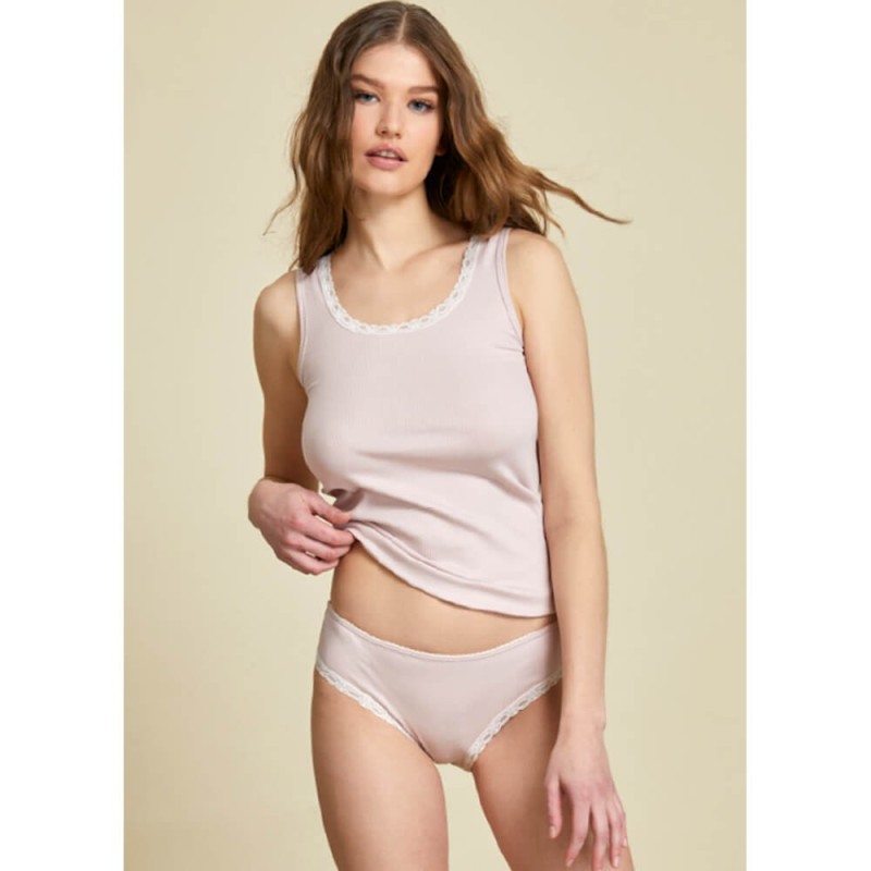 Coordinato donna canottiera e slip Jadea 4950