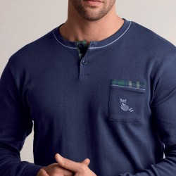 Pigiama uomo caldocotone interlock Infiore CCK754688