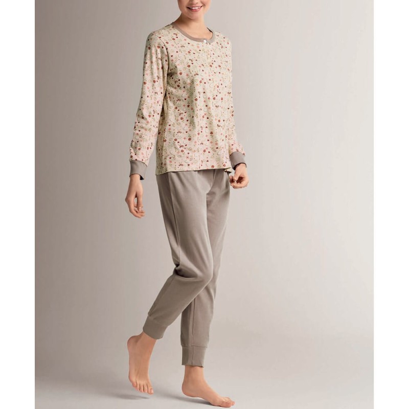 Pigiama donna caldocotone interlock Infiore CPR654679