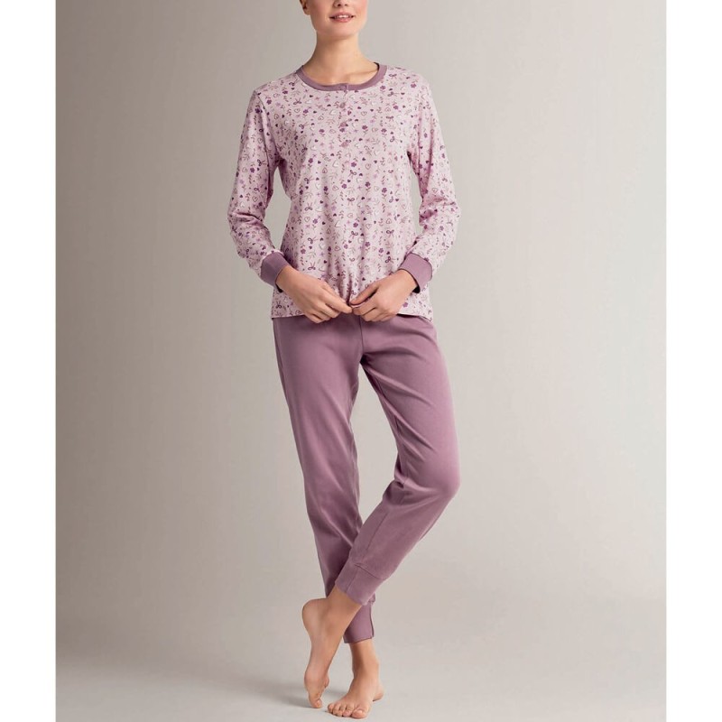 Pigiama donna caldocotone interlock Infiore CPR654679