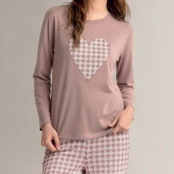 Pigiama donna caldocotne interlock Infiore MXA654608