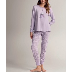 Pigiama donna caldocotone interlock Infiore BNE654510