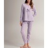 Pigiama donna caldocotone interlock Infiore BNE654510