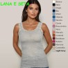 EGI TOP DONNA LANA E SETA SPALLINA STRETTA 1491