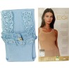 EGI TOP DONNA LANA E SETA SPALLINA STRETTA 1491