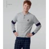 Pigiama uomo caldocotone interlock Lotto LP2144