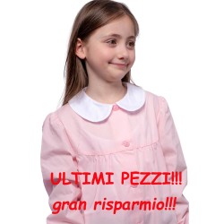 Grembiule scuola rosa con bottoni bimba Siggi Winx
