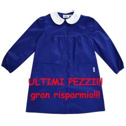 Grembiule scuola blu con bottoni bimba Siggi Winx taglia 95