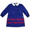 Grembiule scuola blu con bottoni bimba Siggi Winx taglia 95