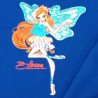 Grembiule scuola blu con bottoni bimba Siggi Winx taglia 95