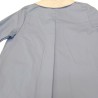 Grembiule scuola azzurro con zip bimba Siggi
