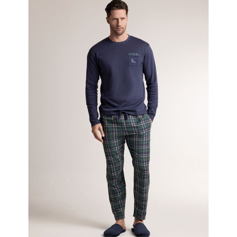Pigiama uomo caldocotone interlock Infiore CCK754688