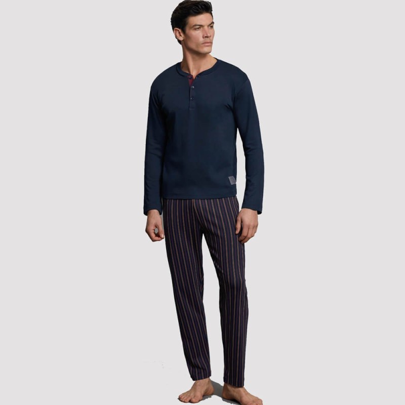 Pigiama uomo caldocotone interlock Enrico Coveri EP2238