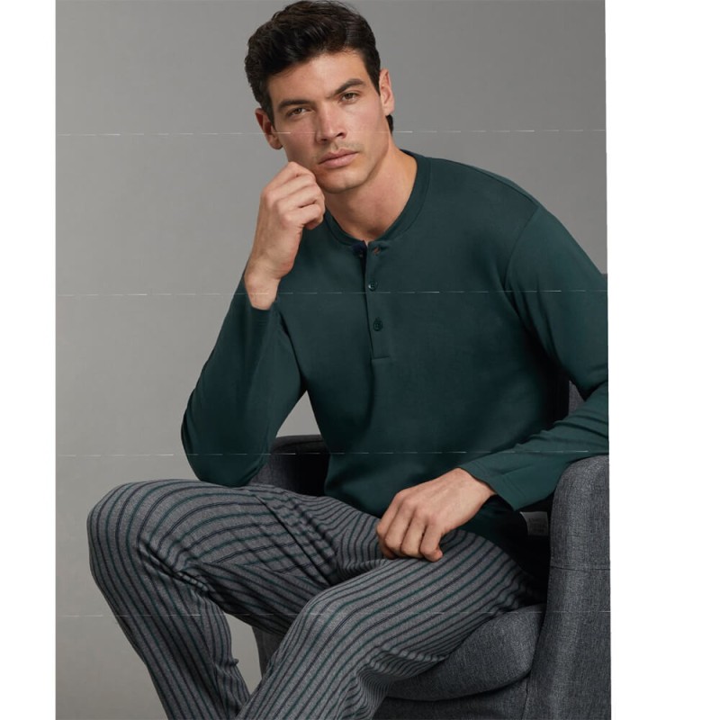 Pigiama uomo caldocotone interlock Enrico Coveri EP2238