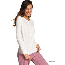 Pigiama donna caldocotone interlock Jadea 5307