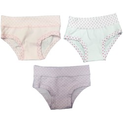 Slip bimba cotone elasticizzato Emy B3032 - 6 slip