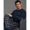 Pigiama uomo caldocotone interlock Enrico Coveri EP2242