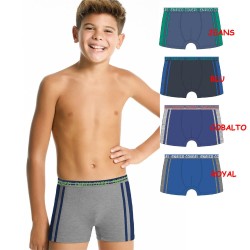 Boxer ragazzo cotone elasticizzato Enrico Coveri EB1488 - 6 boxer