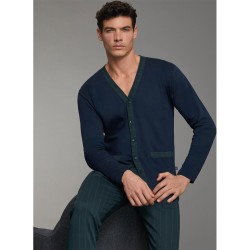 Pigiama uomo aperto caldocotone interlock Enrico Coveri EP2248