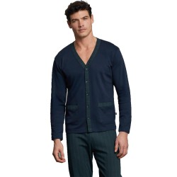 Pigiama uomo aperto caldocotone interlock Enrico Coveri EP2248