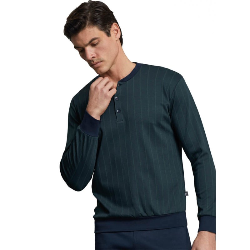 Pigiama uomo caldocotone interlock Enrico Coveri EP2247