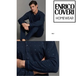 Pigiama uomo caldocotone interlock Enrico Coveri EP2249