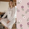 Camicia da notte donna caldocotone interlock Karel KI1003