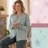 Pigiama donna aperto caldocotone interlock KI1027