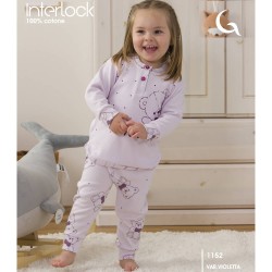 Pigiama baby caldocotone interlock Gary 1152