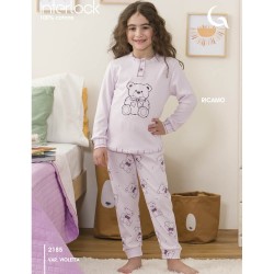 Pigiama bimba 8/10 anni caldocotone interlock Gary 3185