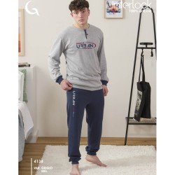 Pigiama ragazzo caldocotone interlock Gary 4138