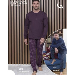 Pigiama uomo caldocotone interlock Gary 6270