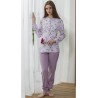 Pigiama donna caldocotone interlock Gary 5407