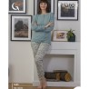 Pigiama donna caldocotone interlock Gary 5465