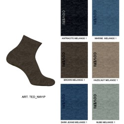 Calza bimbo corta caldocotone Enrico Coveri Ted NW1P - 6 paia