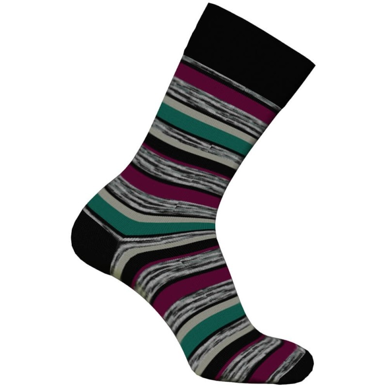 Calza uomo corta caldocotone elasticizzato Enrico Coveri Happy Line 40Ass - 6 paia