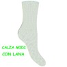 Calza donna midi con lana Enrico Coveri Chloe 2Ass - 6 paia