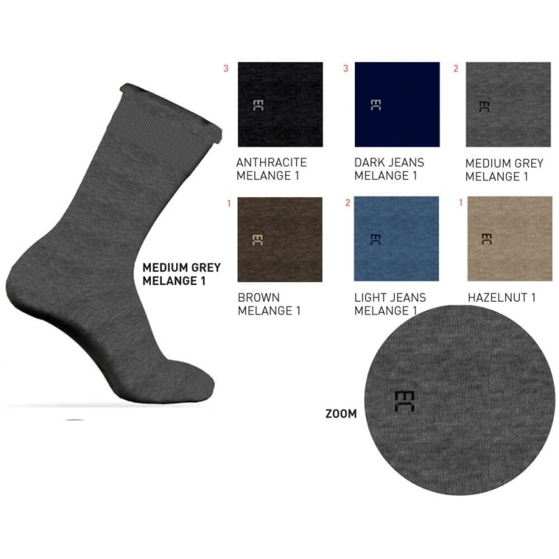 Calza uomo corta caldocotone Enrico Coveri Casual Line 2P - 12 paia