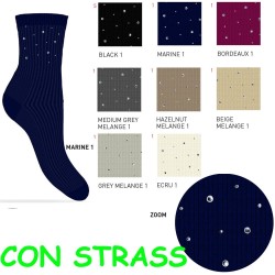 Calza donna corta caldocotone Enrico Coveri Raya 2Ass - 12 paia