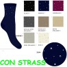 Calza donna corta caldocotone Enrico Coveri Raya 2Ass - 12 paia