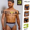 Slip uomo cotone elasticizzato Primal S381 - 3 slip