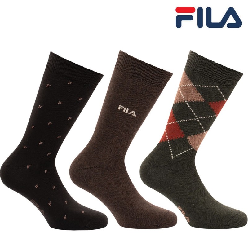 Calza uomo corta caldocotone Fila F5528C - 12 paia