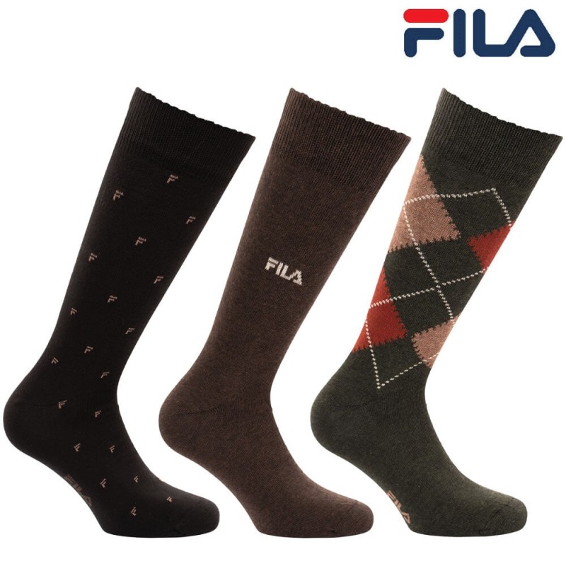 Calza uomo lunga caldocotone Fila F5528L - 12 paia