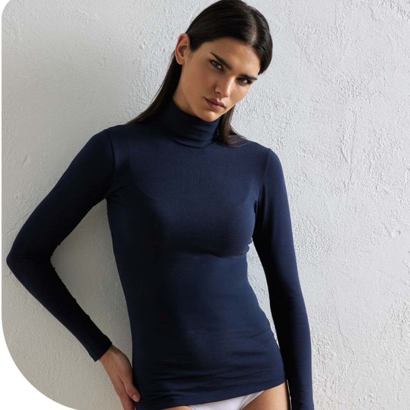 JADEA MAGLIA DONNA DOLCEVITA COTONE ELASTICIZZATO 4267
