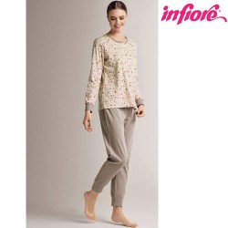 Pigiama donna caldocotone interlock Infiore CPR654679