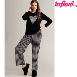Pigiama donna caldocotne interlock Infiore MXA654608