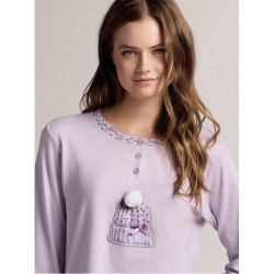 Pigiama donna caldocotone interlock Infiore BNE654510